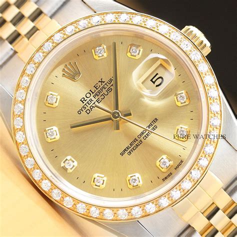 diamond rolex ebay